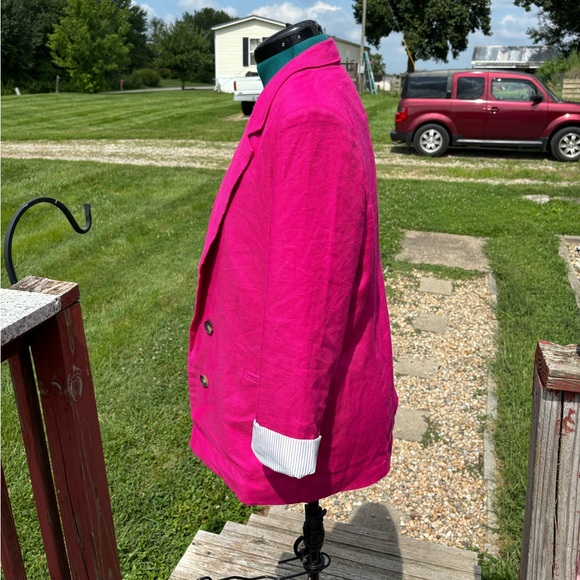 Hot Pink Blazer Jules & Leopold - Picture 3 of 8